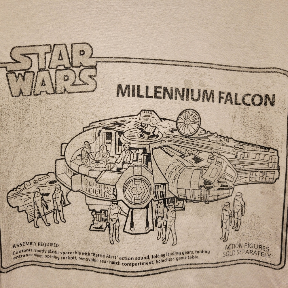 New Star Wars long sleeve shirt size M